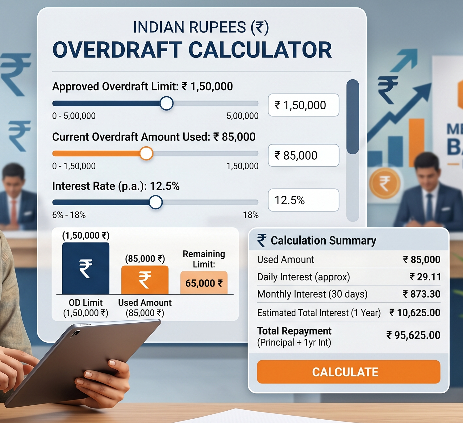 Calculator Illustration